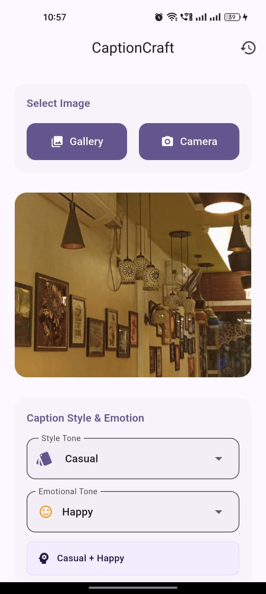 CaptionCraft screenshot